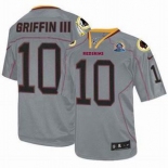 nike nfl jerseys washington redskins #10 griffiniii grey[Elite lights out 50th Patch]