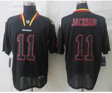 nike nfl jerseys washington redskins #11 jackson black[Elite lights out]