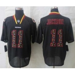 nike nfl jerseys washington redskins #11 jackson black[Elite united sideline]