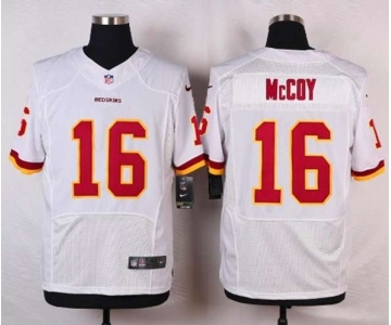 nike nfl jerseys washington redskins #16 mccoy white[Elite][mccoy]