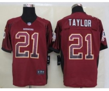 nike nfl jerseys washington redskins #21 sean taylor burgundy red[Elite drift fashion]