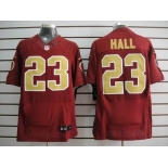 nike nfl jerseys washington redskins #23 hall red(Elite 80 anniversary)