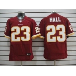 nike nfl jerseys washington redskins #23 hall red[elite]