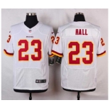 nike nfl jerseys washington redskins #23 hall white[Elite]