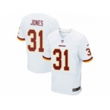 nike nfl jerseys washington redskins #31 matt jones white[Elite]