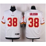 nike nfl jerseys washington redskins #38 goldson white[new Elite]