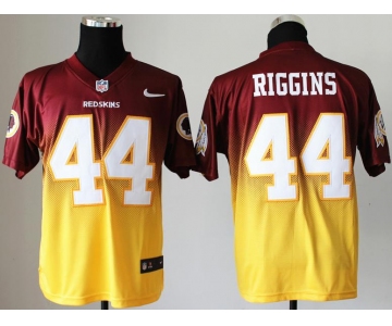 nike nfl jerseys washington redskins #44 riggins red-yellow[nike impact limited][second version]