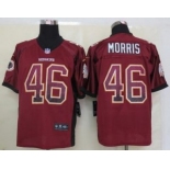 nike nfl jerseys washington redskins #46 alfred morris burgundy red[Elite drift fashion]