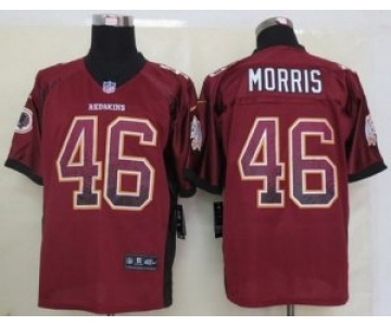 nike nfl jerseys washington redskins #46 alfred morris burgundy red[Elite drift fashion]