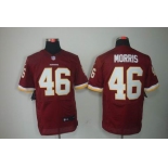 nike nfl jerseys washington redskins #46 morris red[Elite]