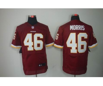 nike nfl jerseys washington redskins #46 morris red[Elite]