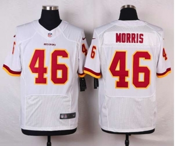 nike nfl jerseys washington redskins #46 morris white[new Elite]