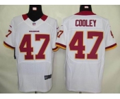 nike nfl jerseys washington redskins #47 cooley white[elite]