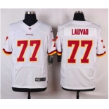 nike nfl jerseys washington redskins #77 lauvao white[new Elite]