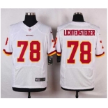 nike nfl jerseys washington redskins #78 lichtensteiger white[new Elite]