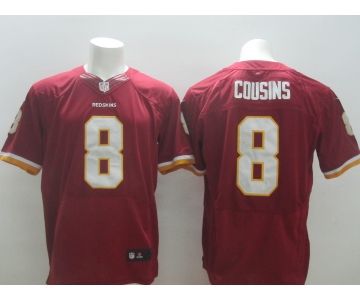 nike nfl jerseys washington redskins #8 cousins red[Elite]