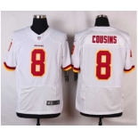 nike nfl jerseys washington redskins #8 cousins white[Elite]