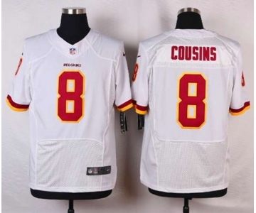 nike nfl jerseys washington redskins #8 cousins white[Elite]