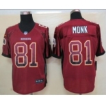 nike nfl jerseys washington redskins #81 monk red[Elite drift fashion]