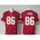 nike nfl jerseys washington redskins #86 reed red[Elite]