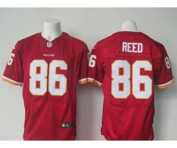 nike nfl jerseys washington redskins #86 reed red[Elite]