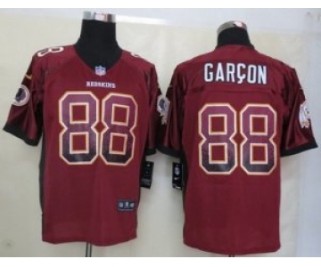 nike nfl jerseys washington redskins #88 pierre garcon burgundy red[Elite drift fashion]