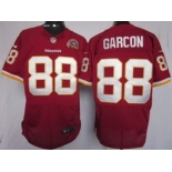 nike nfl jerseys washington redskins #88 pierre garcon red[Elite 80th patch]