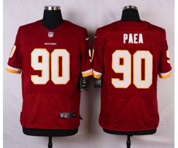 nike nfl jerseys washington redskins #90 paea red[new Elite]