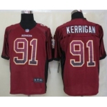 nike nfl jerseys washington redskins #91 kerrigan burgundy red[Elite drift fashion]