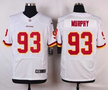 nike nfl jerseys washington redskins #93 murphy white[new Elite]