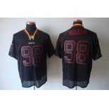 nike nfl jerseys washington redskins #98 orakpo black[Elite lights out]