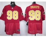 nike nfl jerseys washington redskins #98 orakpo red(80 anniversary)