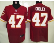 nike nfl washington red skins #47 cooley red[elite]