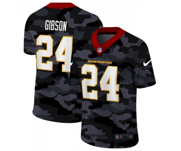 Men New Nike Washington Redskins #24 Norman 2020 Nike Camo Salute to Service Limited Jersey