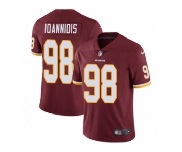 Men Nike Washington Redskins #98 Matthew Ioannidis Burgundy Red Team Color Vapor Untouchable Limited Player NFL Jersey