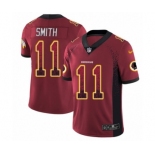 Men's Nike Washington Redskins #11 Alex Smith Limited Red Rush Drift Fashion NFL Jersey