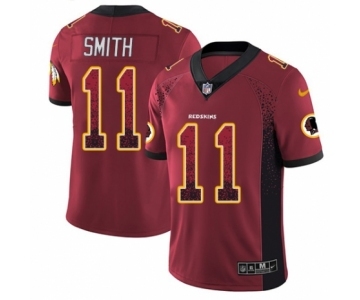 Men's Nike Washington Redskins #11 Alex Smith Limited Red Rush Drift Fashion NFL Jersey