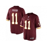 Men's Nike Washington Redskins #11 Terrelle Pryor Limited Burgundy Red Team Color NFL Jersey