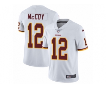 Men's Nike Washington Redskins #12 Colt McCoy Vapor Untouchable Limited White NFL Jersey