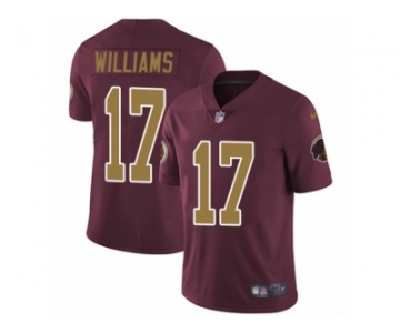 Men's Nike Washington Redskins #17 Doug Williams Vapor Untouchable Limited Burgundy Red Gold Number Alternate 80TH Anniversary NFL Jersey