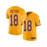 Men's Nike Washington Redskins #18 Josh Doctson Limited Gold Rush NFL Jersey