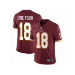 Men's Nike Washington Redskins #18 Josh Doctson Vapor Untouchable Limited Burgundy Red Team Color NFL Jersey