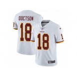 Men's Nike Washington Redskins #18 Josh Doctson Vapor Untouchable Limited White NFL Jersey