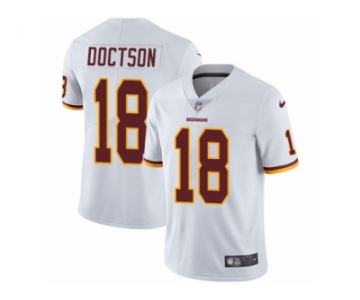 Men's Nike Washington Redskins #18 Josh Doctson Vapor Untouchable Limited White NFL Jersey