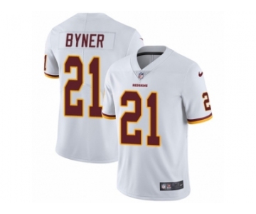 Men's Nike Washington Redskins #21 Earnest Byner Vapor Untouchable Limited White NFL Jersey