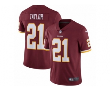 Men's Nike Washington Redskins #21 Sean Taylor Vapor Untouchable Limited Burgundy Red Team Color NFL Jersey