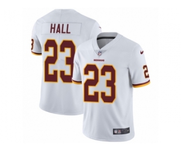 Men's Nike Washington Redskins #23 DeAngelo Hall Vapor Untouchable Limited White NFL Jersey