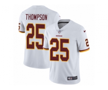 Men's Nike Washington Redskins #25 Chris Thompson Vapor Untouchable Limited White NFL Jersey