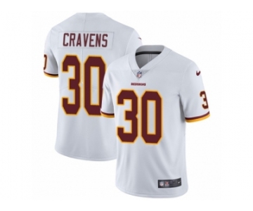 Men's Nike Washington Redskins #30 Su'a Cravens Vapor Untouchable Limited White NFL Jersey