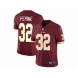 Men's Nike Washington Redskins #32 Samaje Perine Vapor Untouchable Limited Burgundy Red Team Color NFL Jersey